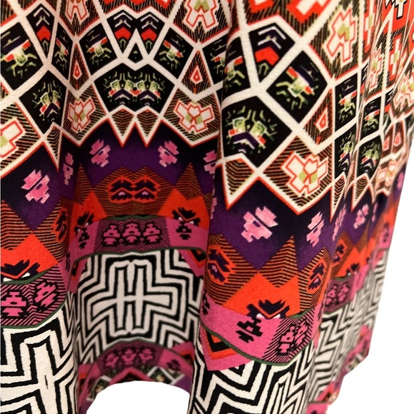 London Times Sheath Geometric Design Multicolored Dress Size 8P - Picture 4 of 8